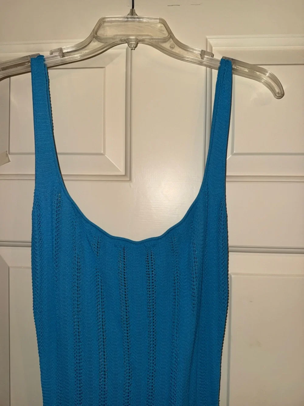 Naked Wardrobe Women's Knit Open Back Maxi Dress - Picture 5 of 9